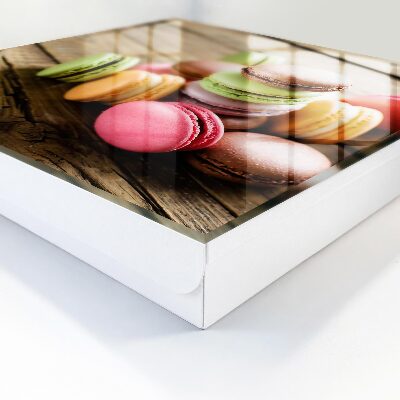 Schlüsselbox mit buntem Süßigkeiten-Motiv