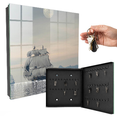 Schlüsselkasten mit Motiv Seereise