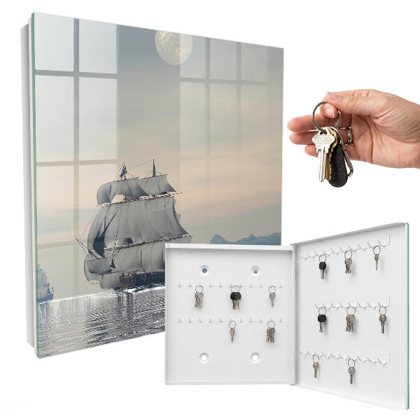 Schlüsselkasten mit Motiv Seereise