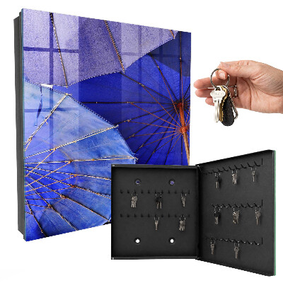 Schlüsselbox in Blau