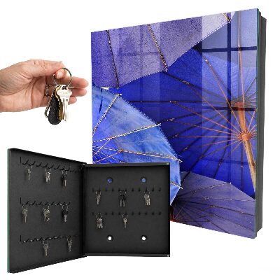 Schlüsselbox in Blau