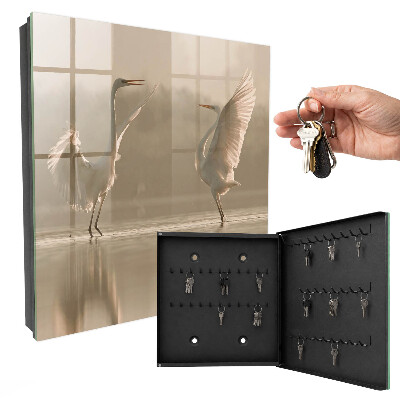 Schlüsselbox für die Wand Modell Vogeltanz
