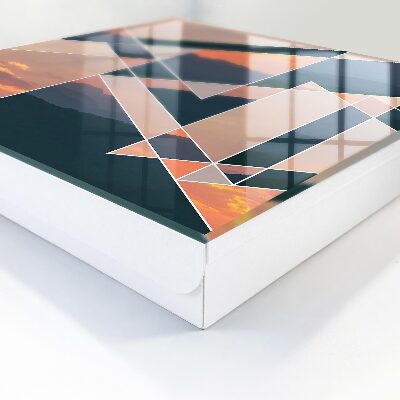 Schlüsselbox für die Wand im Design Westliche Berge