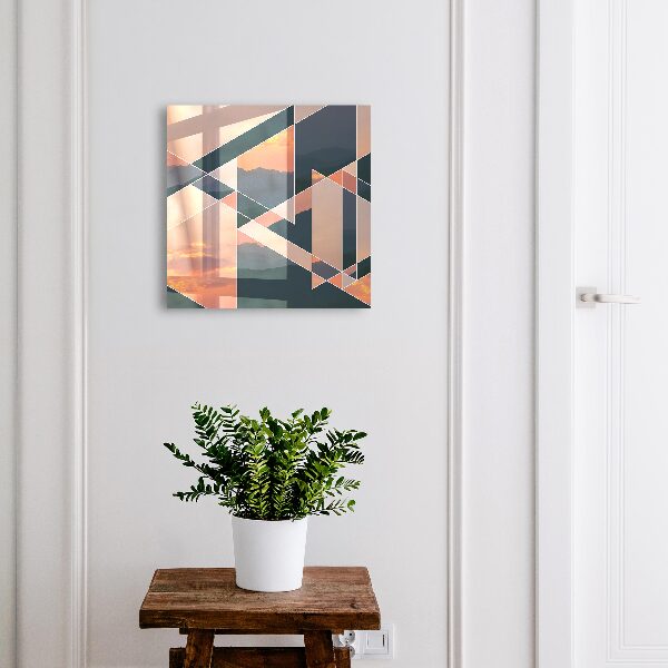 Schlüsselbox für die Wand im Design Westliche Berge