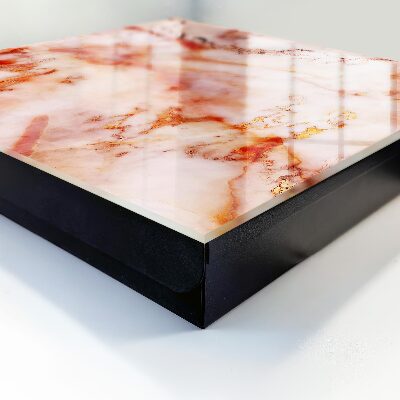 Wandschlüsselbox mit Marmormuster