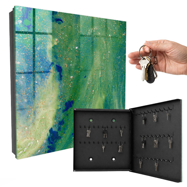 Schlüsselbox zur Wandmontage mit Motiv Abstrakte Natur