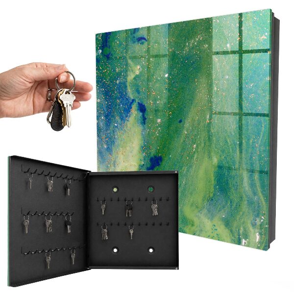 Schlüsselbox zur Wandmontage mit Motiv Abstrakte Natur