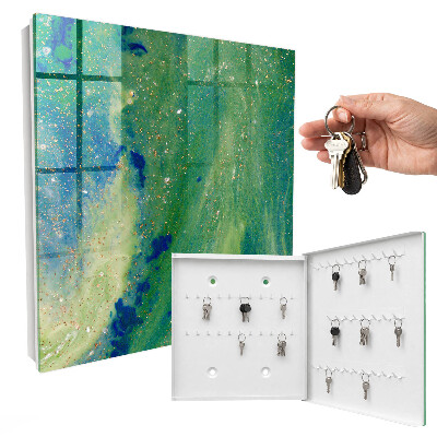 Schlüsselbox zur Wandmontage mit Motiv Abstrakte Natur