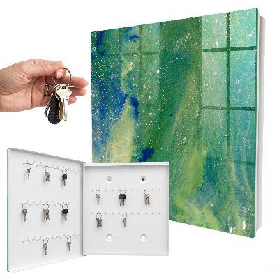 Schlüsselbox zur Wandmontage mit Motiv Abstrakte Natur