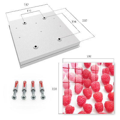 Schlüsselbox in der Farbe Rosa Himbeere
