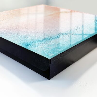 Schlüsselbox in pastellfarbener Textur