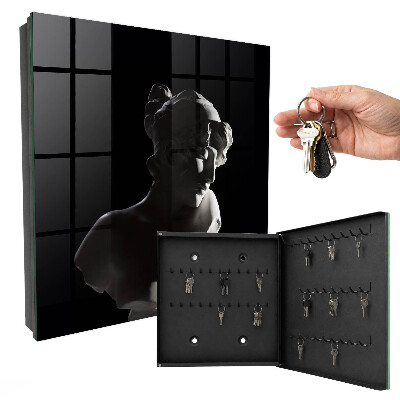 Schlüsselbox für die Wand in Form einer zarten Skulptur