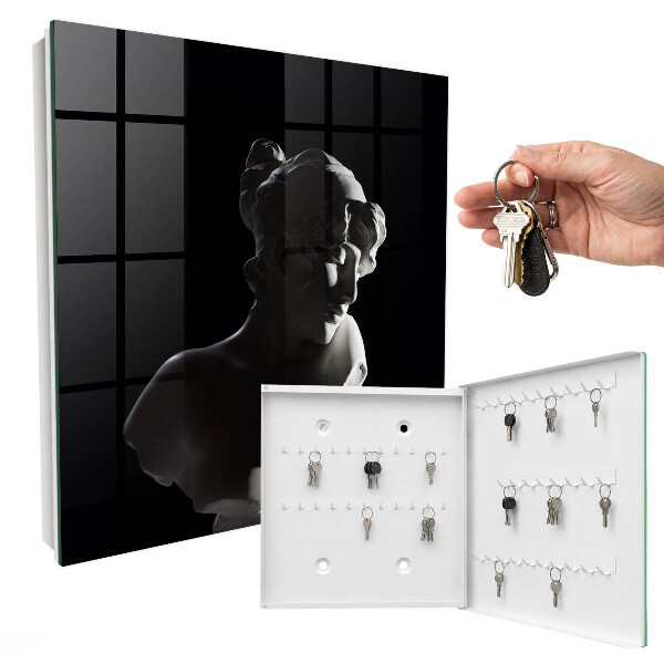 Schlüsselbox für die Wand in Form einer zarten Skulptur