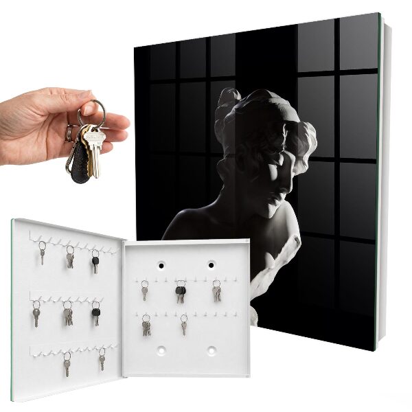 Schlüsselbox für die Wand in Form einer zarten Skulptur
