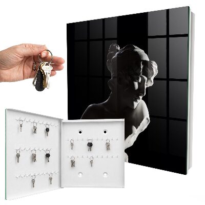 Schlüsselbox für die Wand in Form einer zarten Skulptur