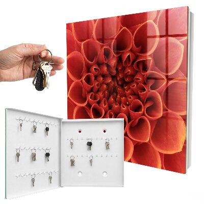 Schlüsselkasten mit Blumenmuster
