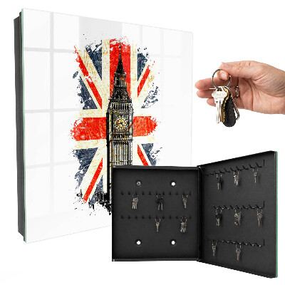 Schlüsselbox im Design eines britischen Symbols
