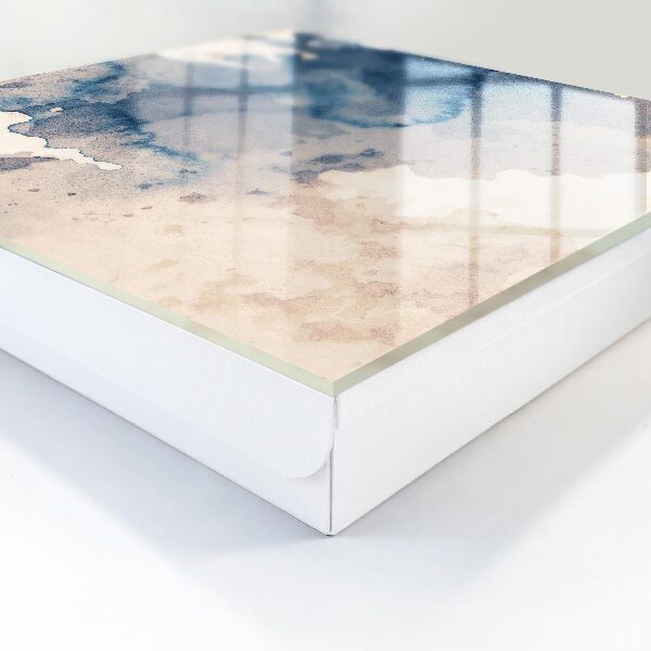 Schlüsselbox zur Wandmontage mit Wasserfarbenflecken Motiv
