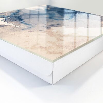 Schlüsselbox zur Wandmontage mit Wasserfarbenflecken Motiv