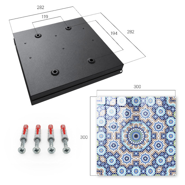 Schlüsselkasten mit orientalischem Mosaikdesign