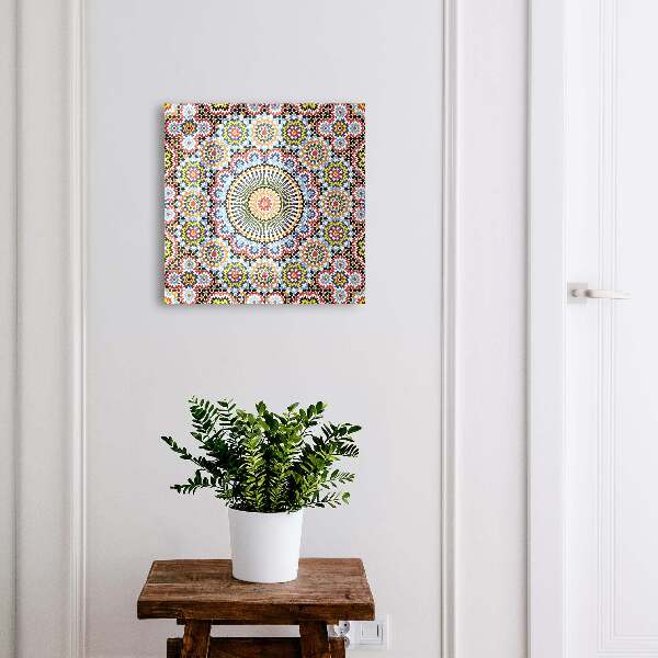 Schlüsselbox mit Mosaikmuster