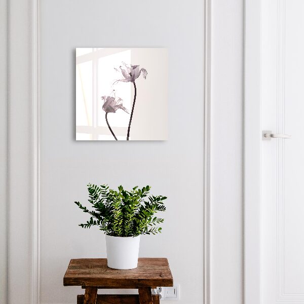 Schlüsselbox im minimalistischen Blumendesign