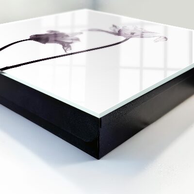 Schlüsselbox im minimalistischen Blumendesign