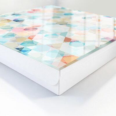 Schlüsselbox mit geometrischem Muster