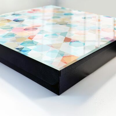 Schlüsselbox mit geometrischem Muster