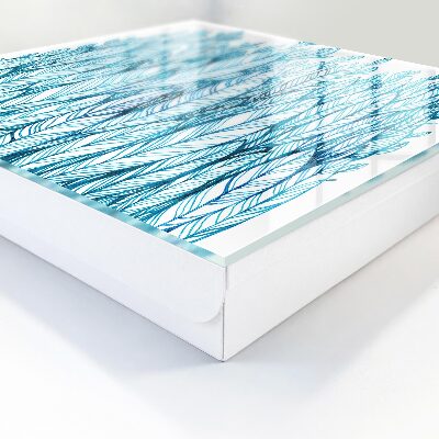 Schlüsselbox mit Motiv Die Eleganz der Blätter