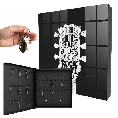 Schlüsselbox zur Wandmontage Design Rockfestival