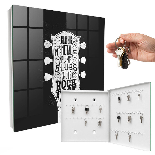 Schlüsselbox zur Wandmontage Design Rockfestival