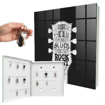 Schlüsselbox zur Wandmontage Design Rockfestival
