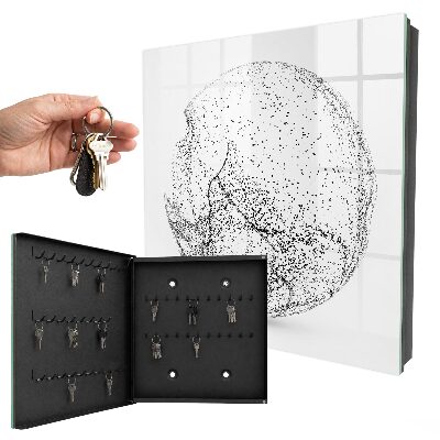 Schlüsselbox für die Wand Motiv Abstrakter Raum