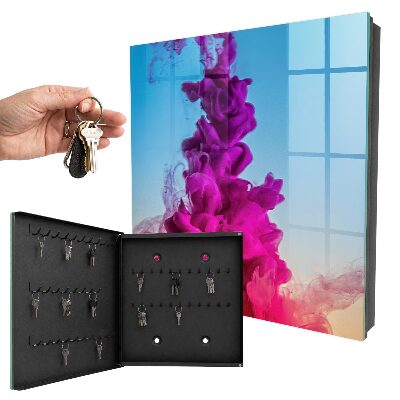 Schlüsselkasten mit Farbdynamik-Design