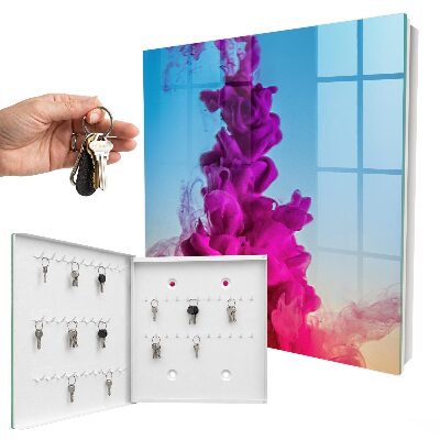Schlüsselkasten mit Farbdynamik-Design