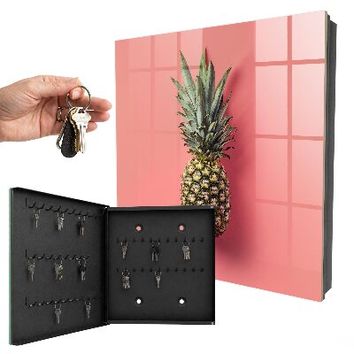 Schlüsselbox im Design Exotische Ananas