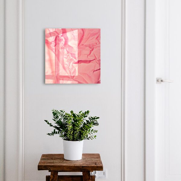 Schlüsselbox mit rosa Textur