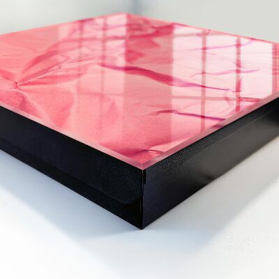 Schlüsselbox mit rosa Textur
