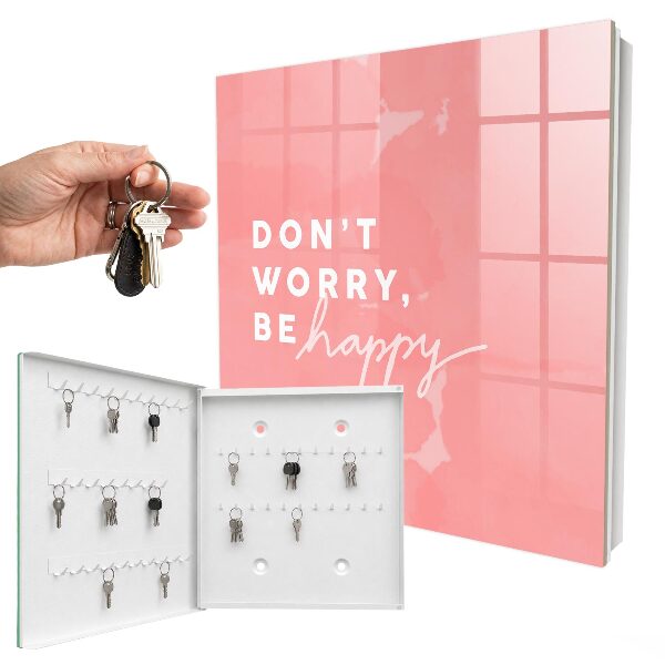 Schlüsselbox zur Wandmontage mit Positive Inspiration Design