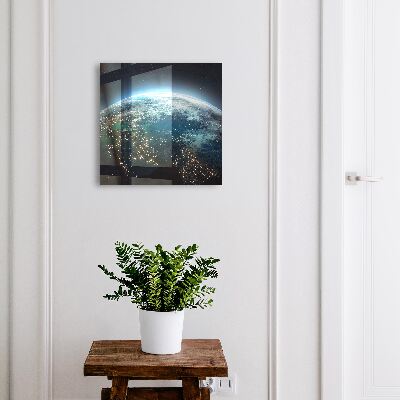 Schlüsselbox zur Wandmontage Motiv Nacht Erde