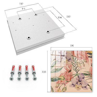 Schlüsselbox für die Wand mit exotischem Design