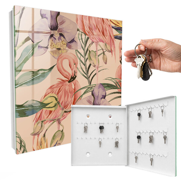 Schlüsselbox für die Wand mit exotischem Design