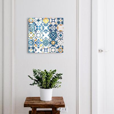 Schlüsselbox mit geometrischem Muster