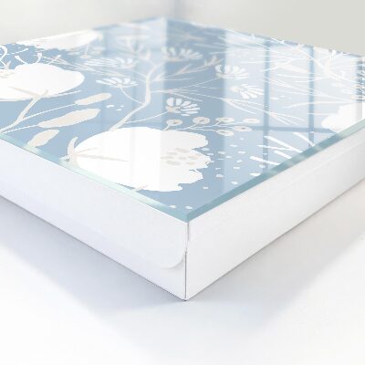 Schlüsselbox zur Wandmontage mit Pflanzenmotiven