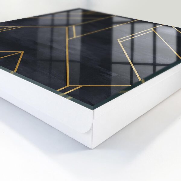 Schlüsselbox zur Wandmontage mit geometrischer Struktur