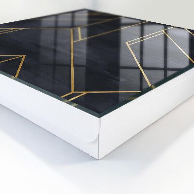 Schlüsselbox zur Wandmontage mit geometrischer Struktur