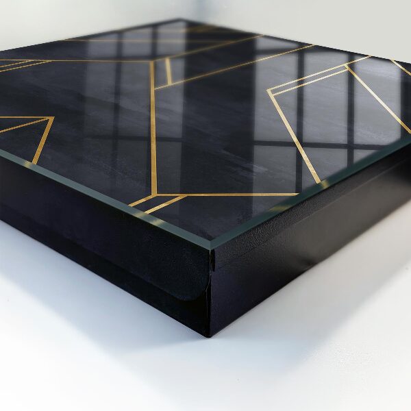 Schlüsselbox zur Wandmontage mit geometrischer Struktur