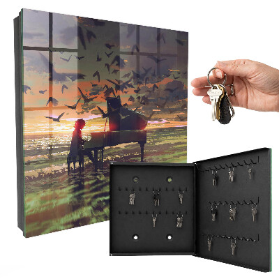 Schlüsselbox zur Wandmontage Design Harmonie der Natur
