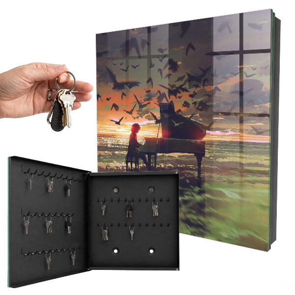 Schlüsselbox zur Wandmontage Design Harmonie der Natur